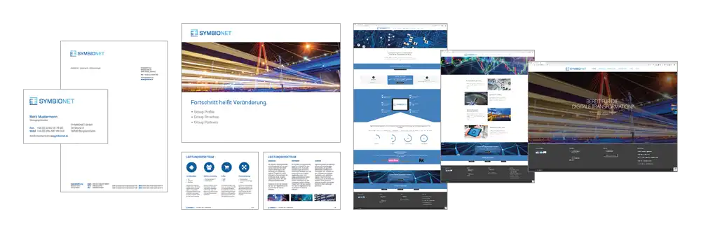 Corporate Design IT Software Company Switzerland