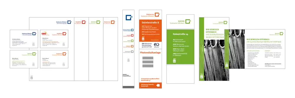 Corporate Design Stadtwerke
