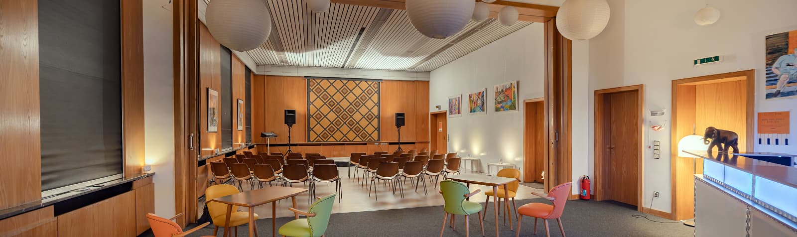 Parkside Studios – Studio 1 Studio 1 of Parkside Studios seats for event