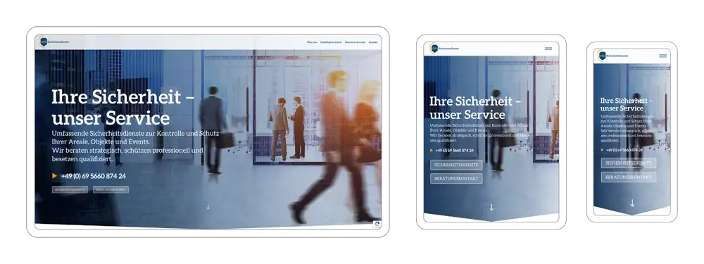Web design security service